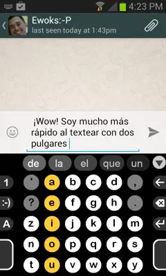 Español diccionario Para Dextr android App screenshot 4